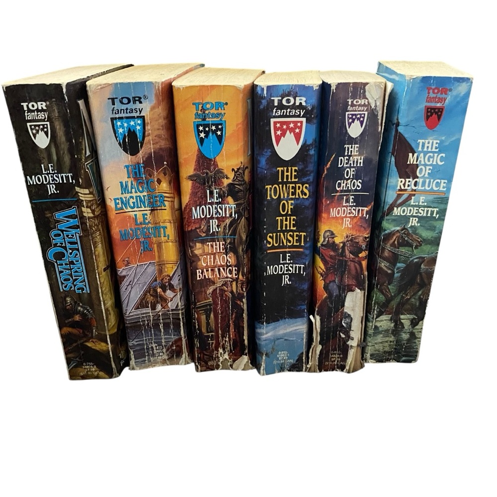 L.E. Modesitt Jr Fantasy Book Collection Lot of 6 Paperback Books Sci Fi Fiction - Picture 4 of 4